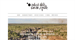 Desktop Screenshot of blackdotswhitespots.com